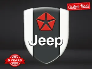 Jeep Stoßsticker Individuell Limitiert Hochwertig Robust